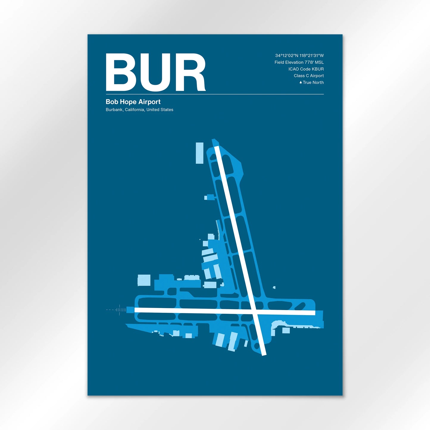 BUR Airport Diagram