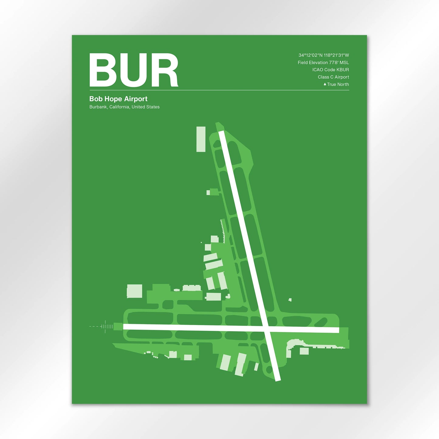 BUR Airport Diagram
