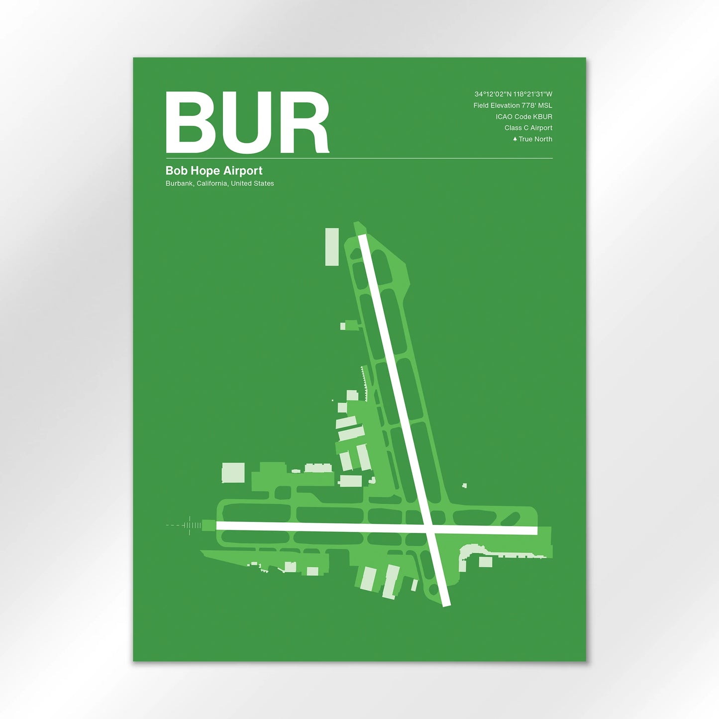 BUR Airport Diagram