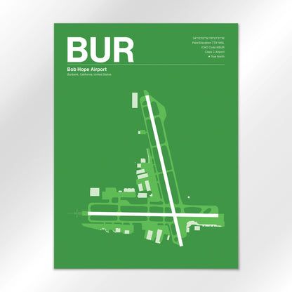 BUR Airport Diagram