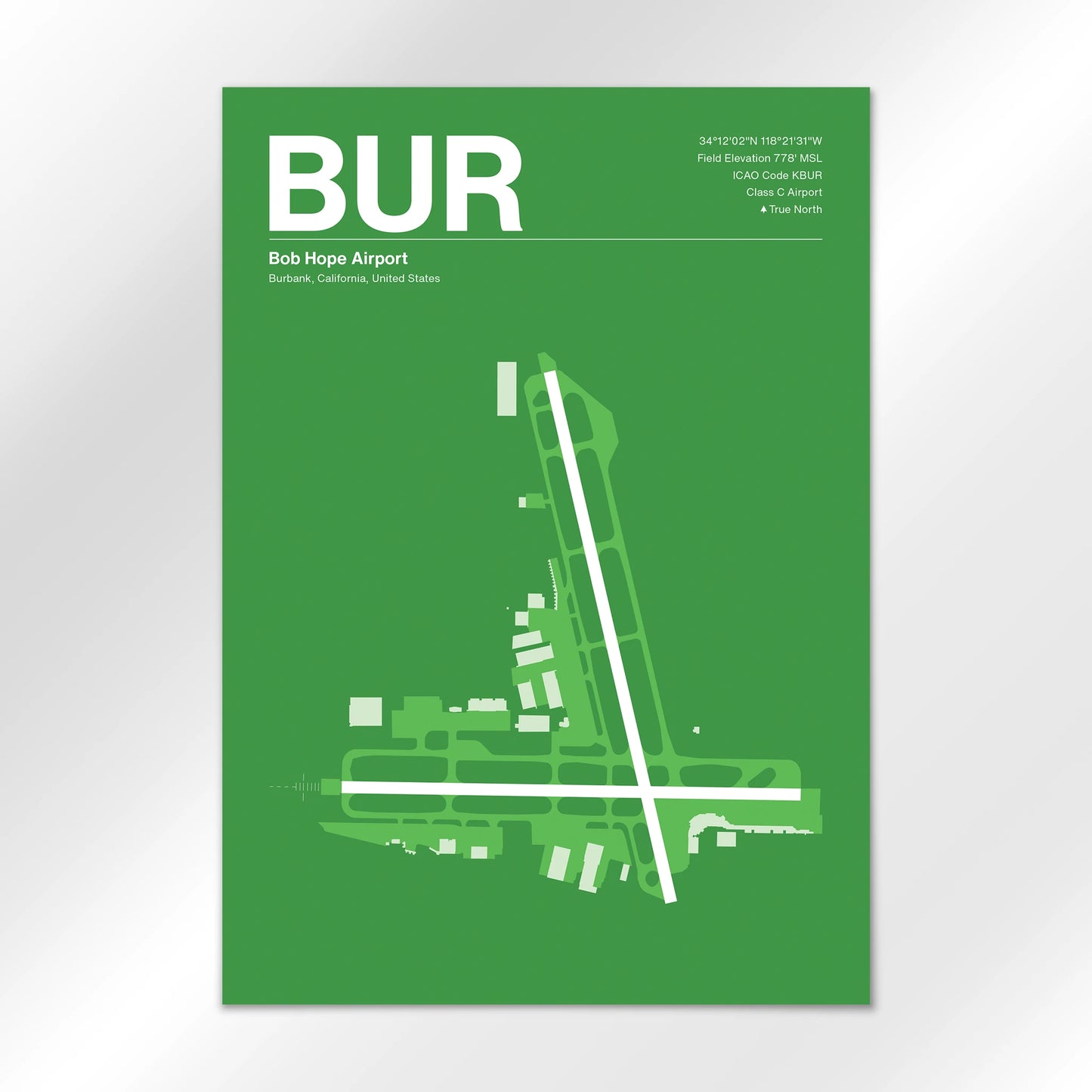 BUR Airport Diagram
