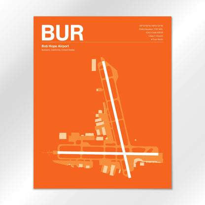 BUR Airport Diagram