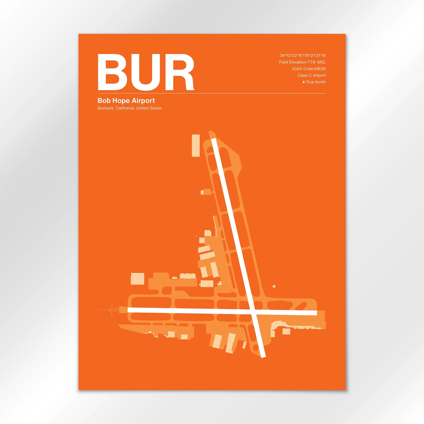 BUR Airport Diagram