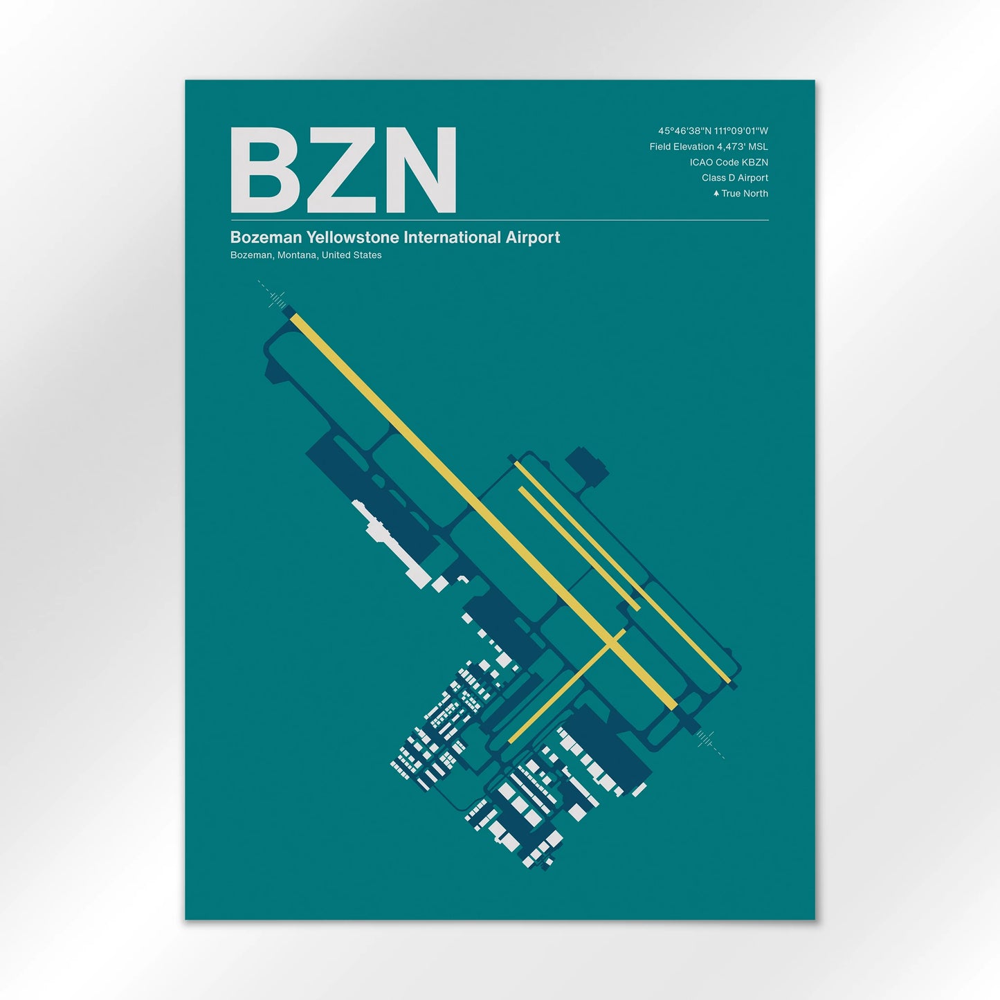 BZN Airport Diagram