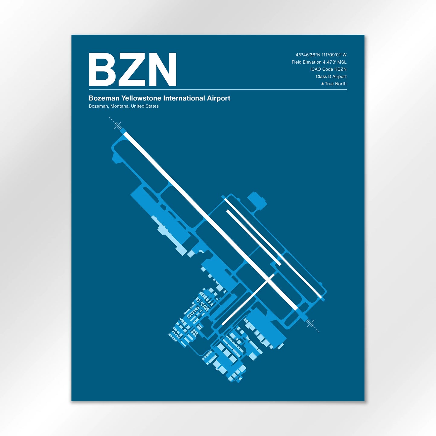 BZN Airport Diagram
