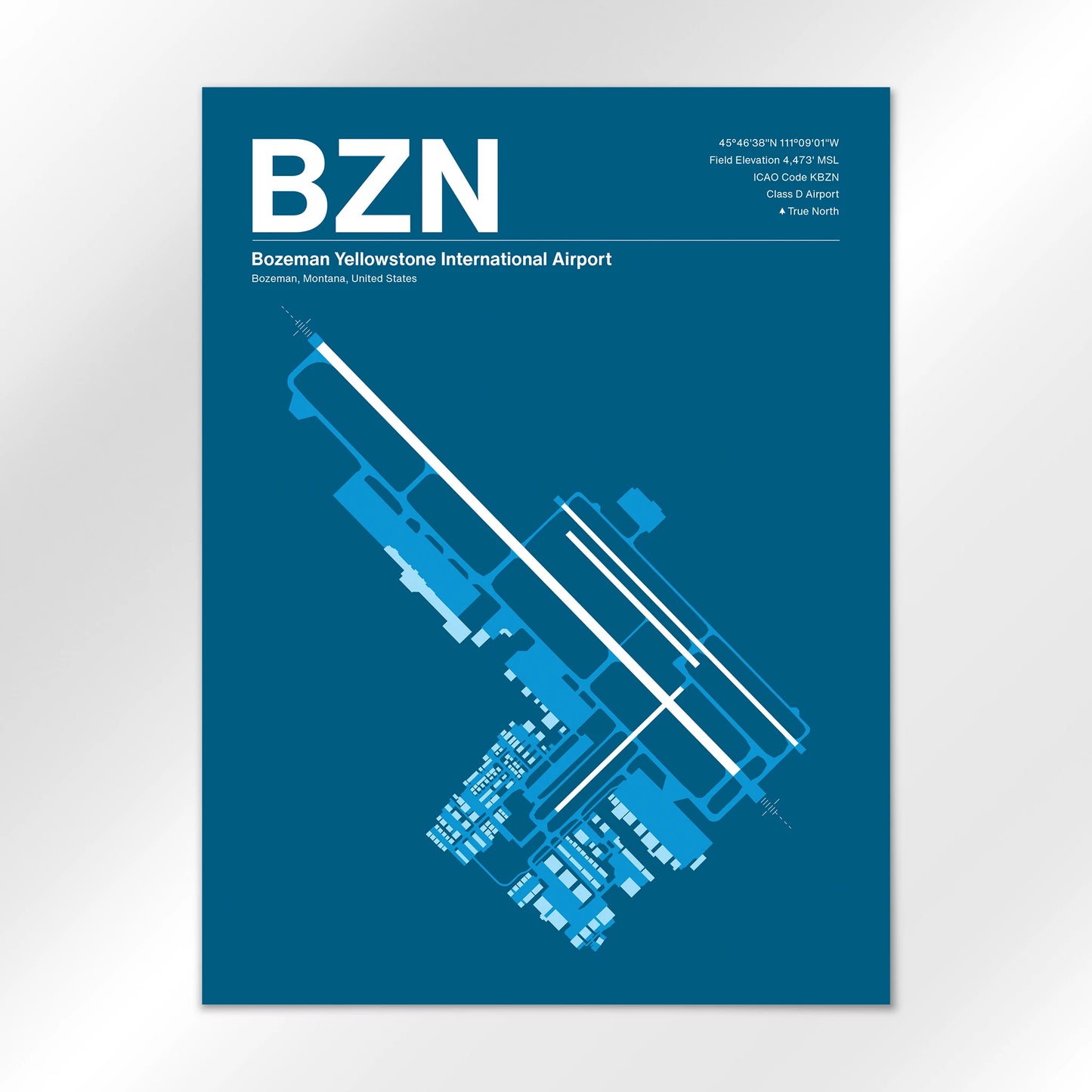 BZN Airport Diagram