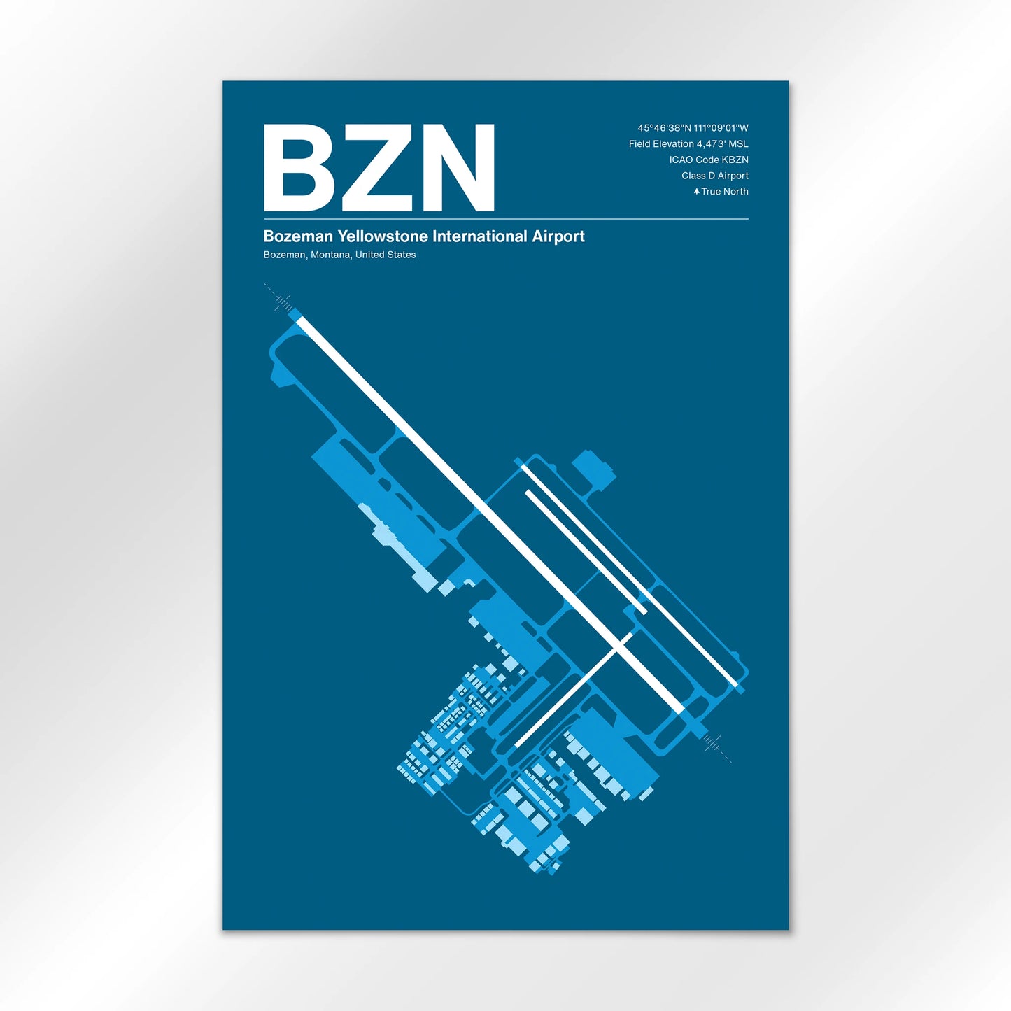 BZN Airport Diagram