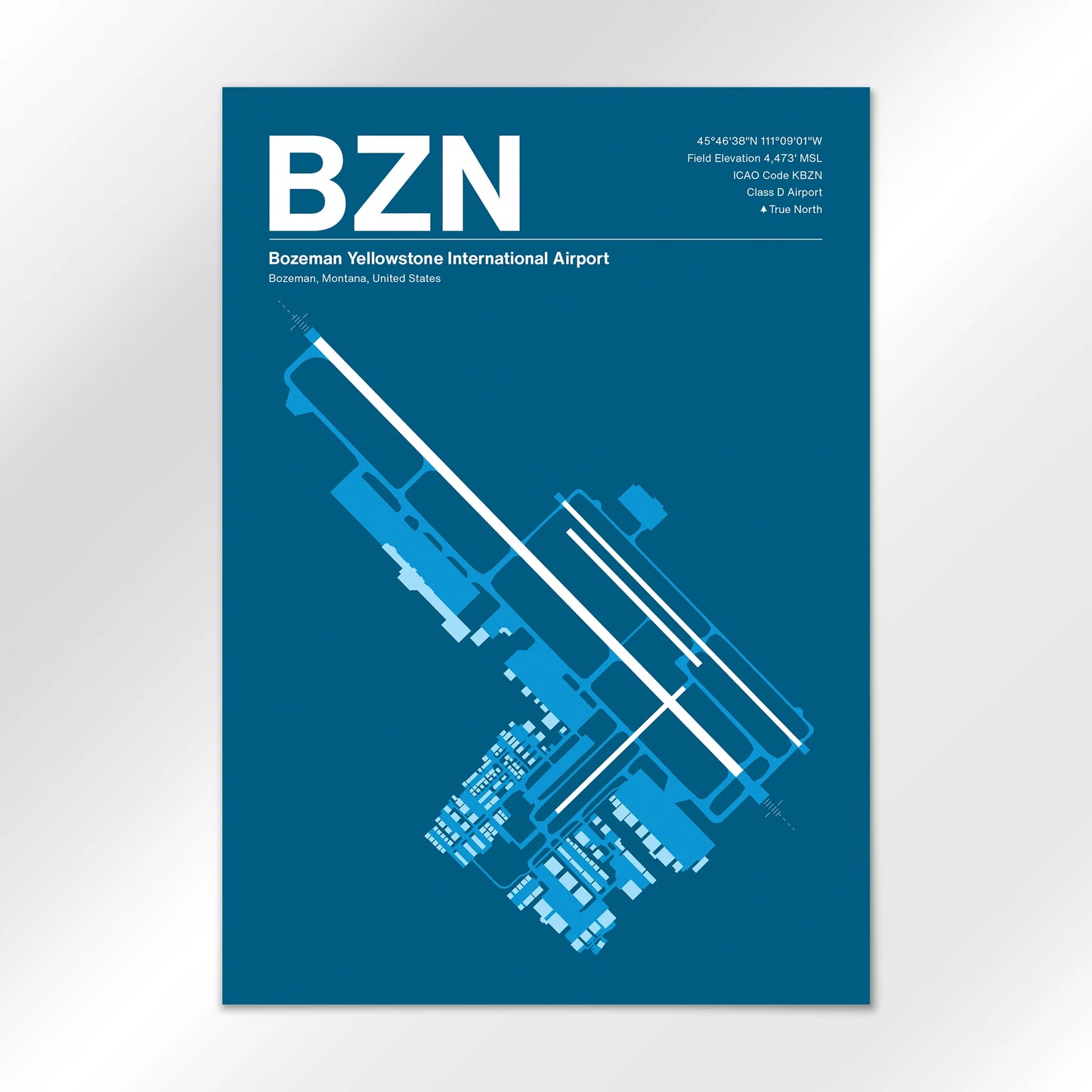 BZN Airport Diagram