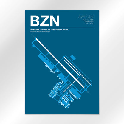 BZN Airport Diagram