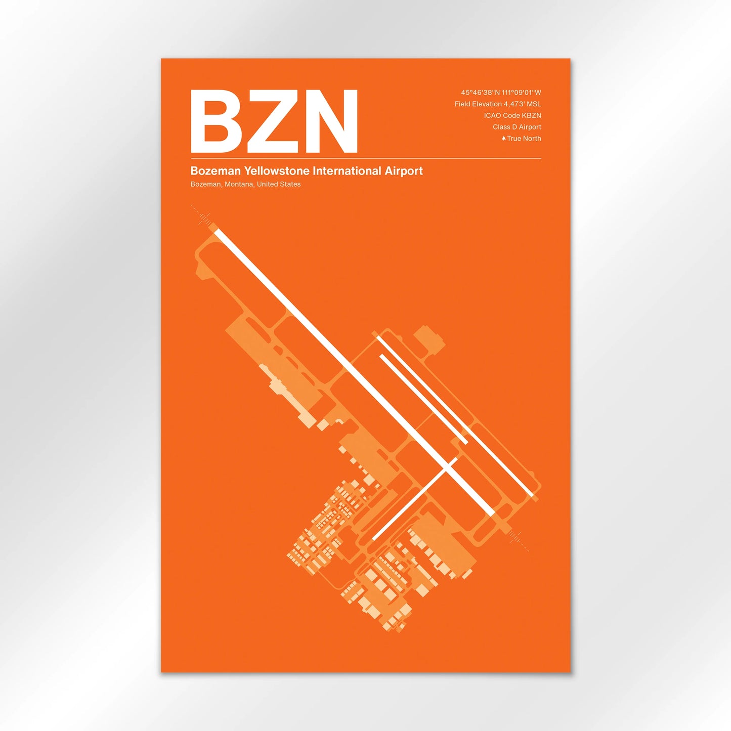 BZN Airport Diagram