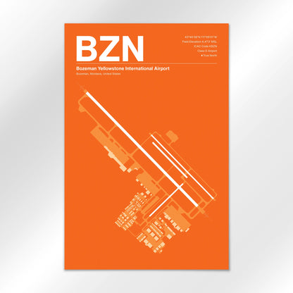 BZN Airport Diagram