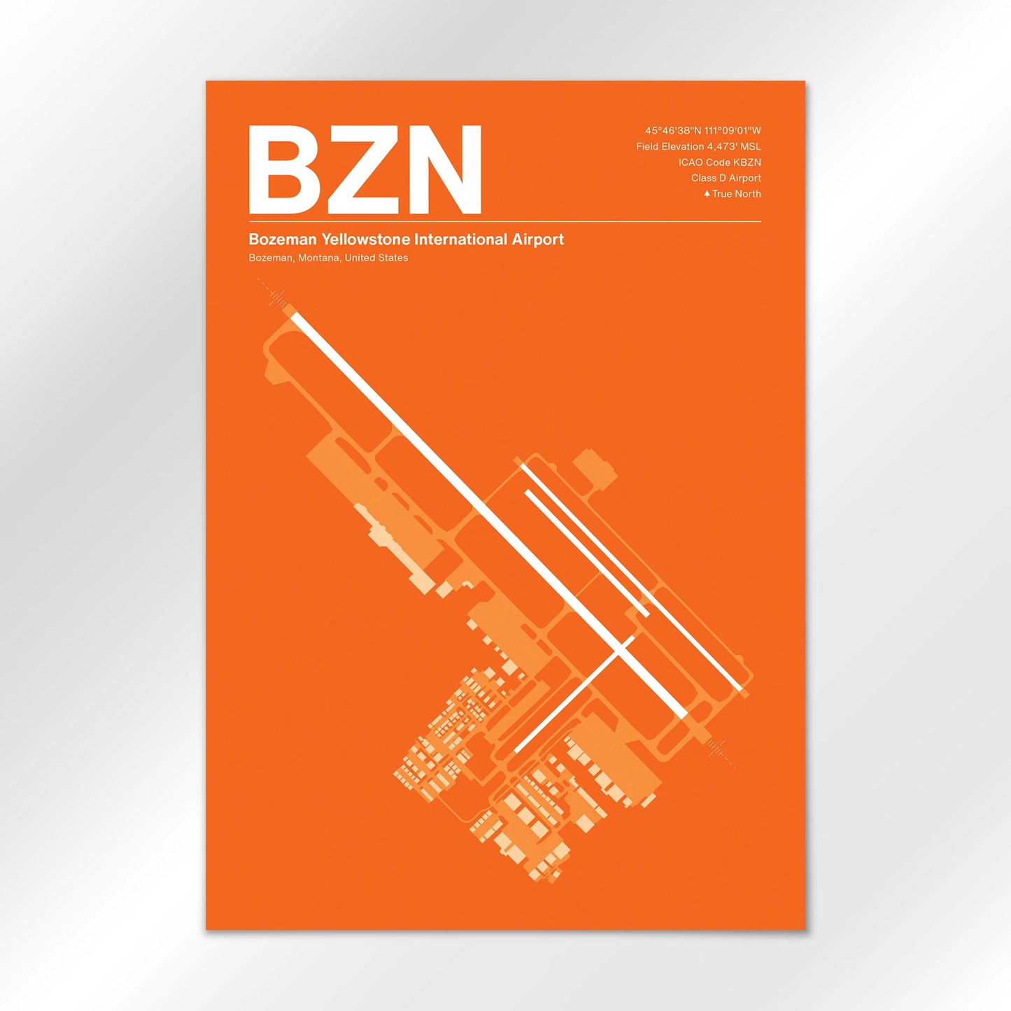BZN Airport Diagram