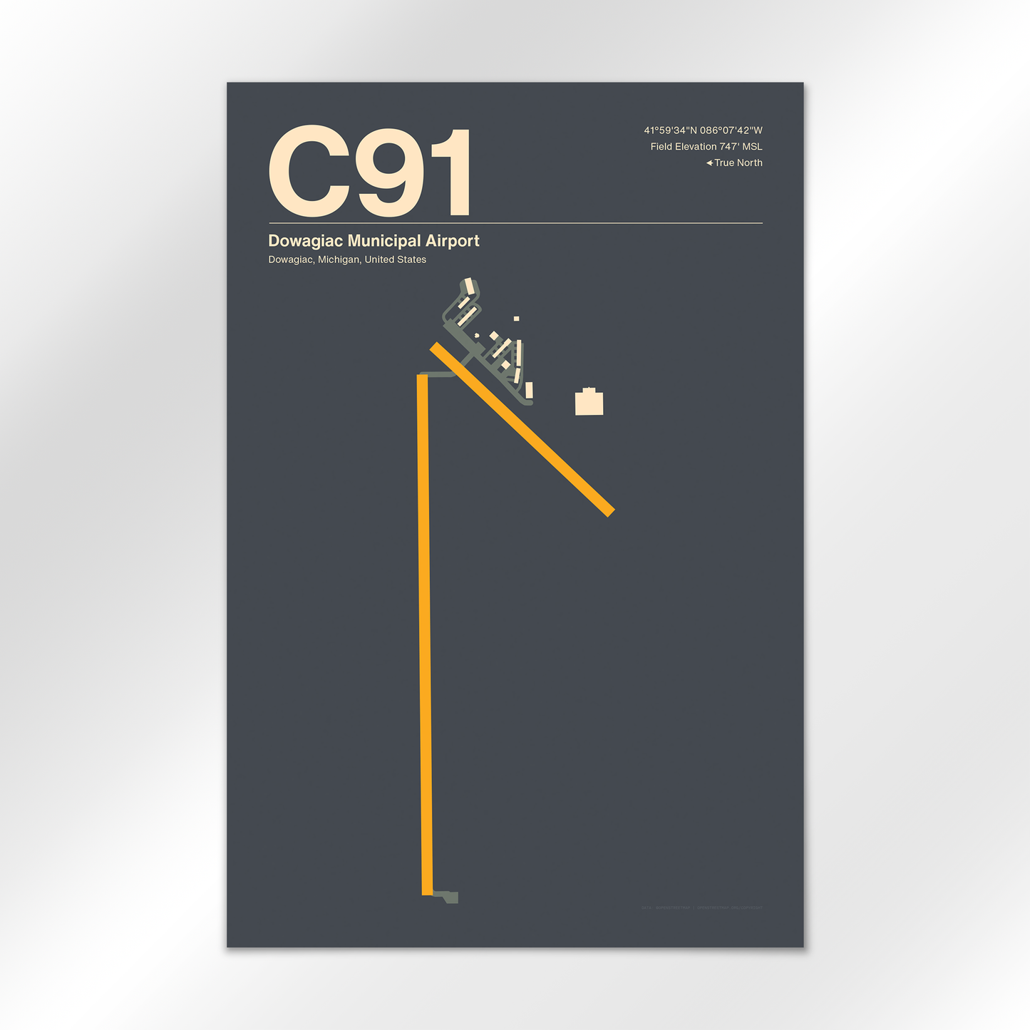 C91 Airport Diagram
