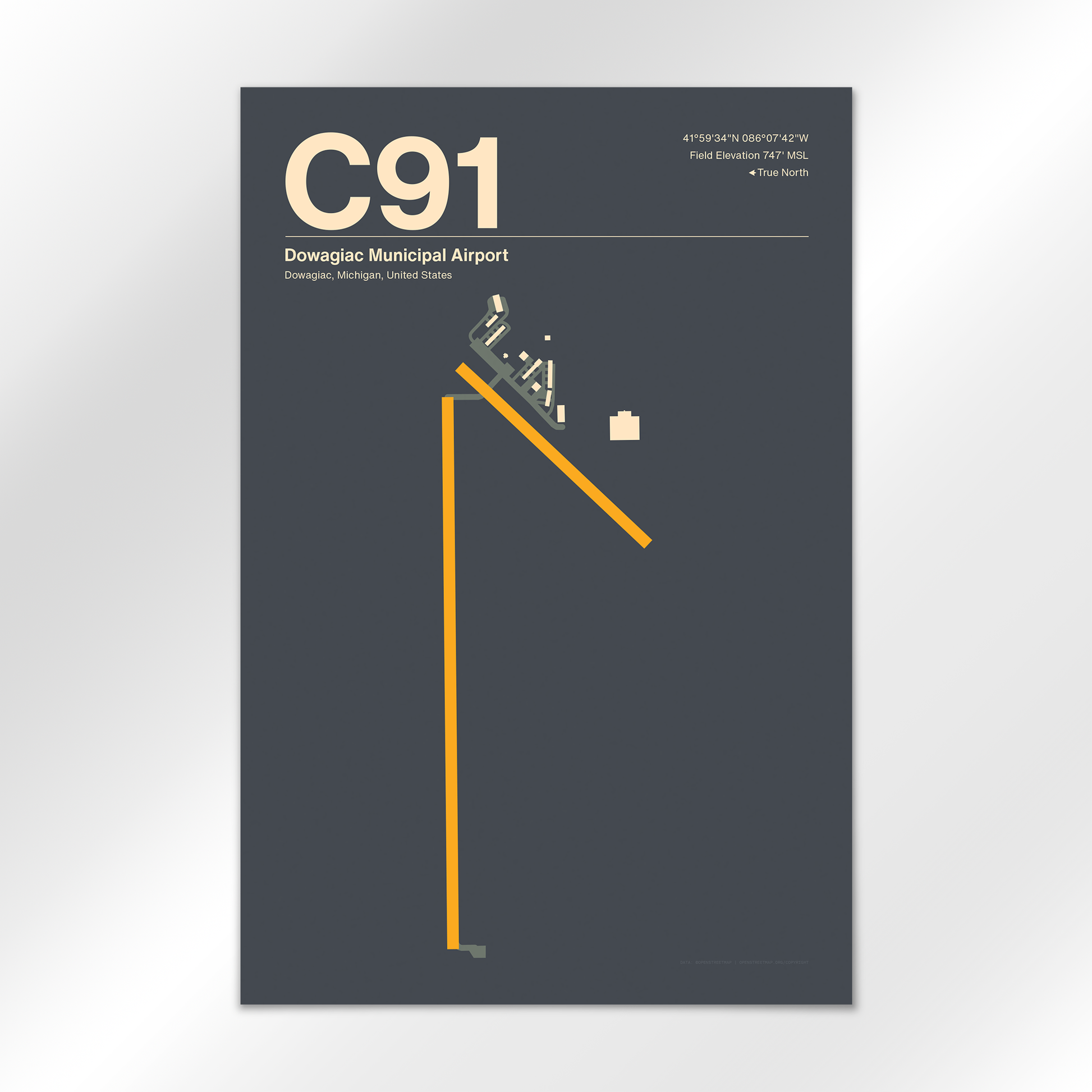 C91 Airport Diagram
