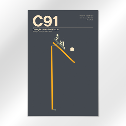 C91 Airport Diagram