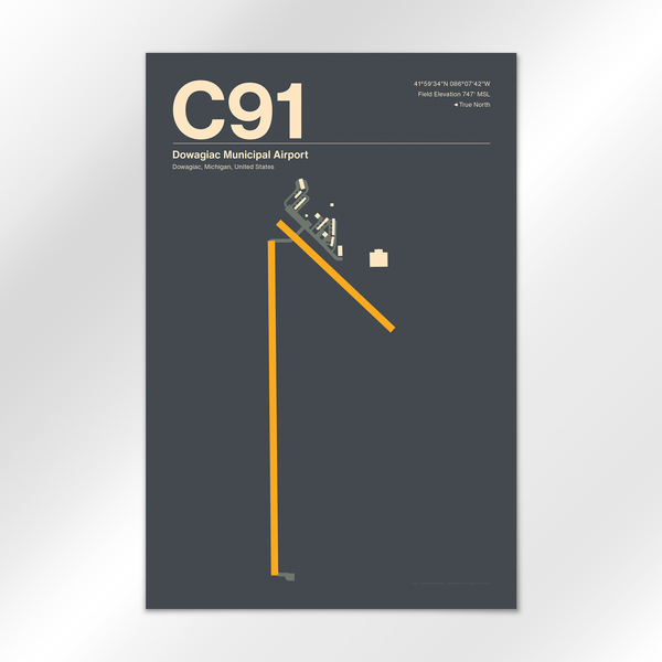 C91 Airport Diagram