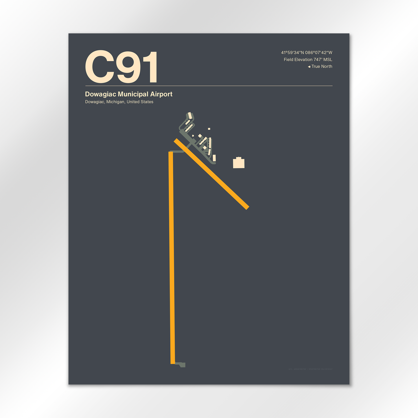 C91 Airport Diagram