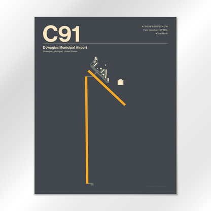 C91 Airport Diagram