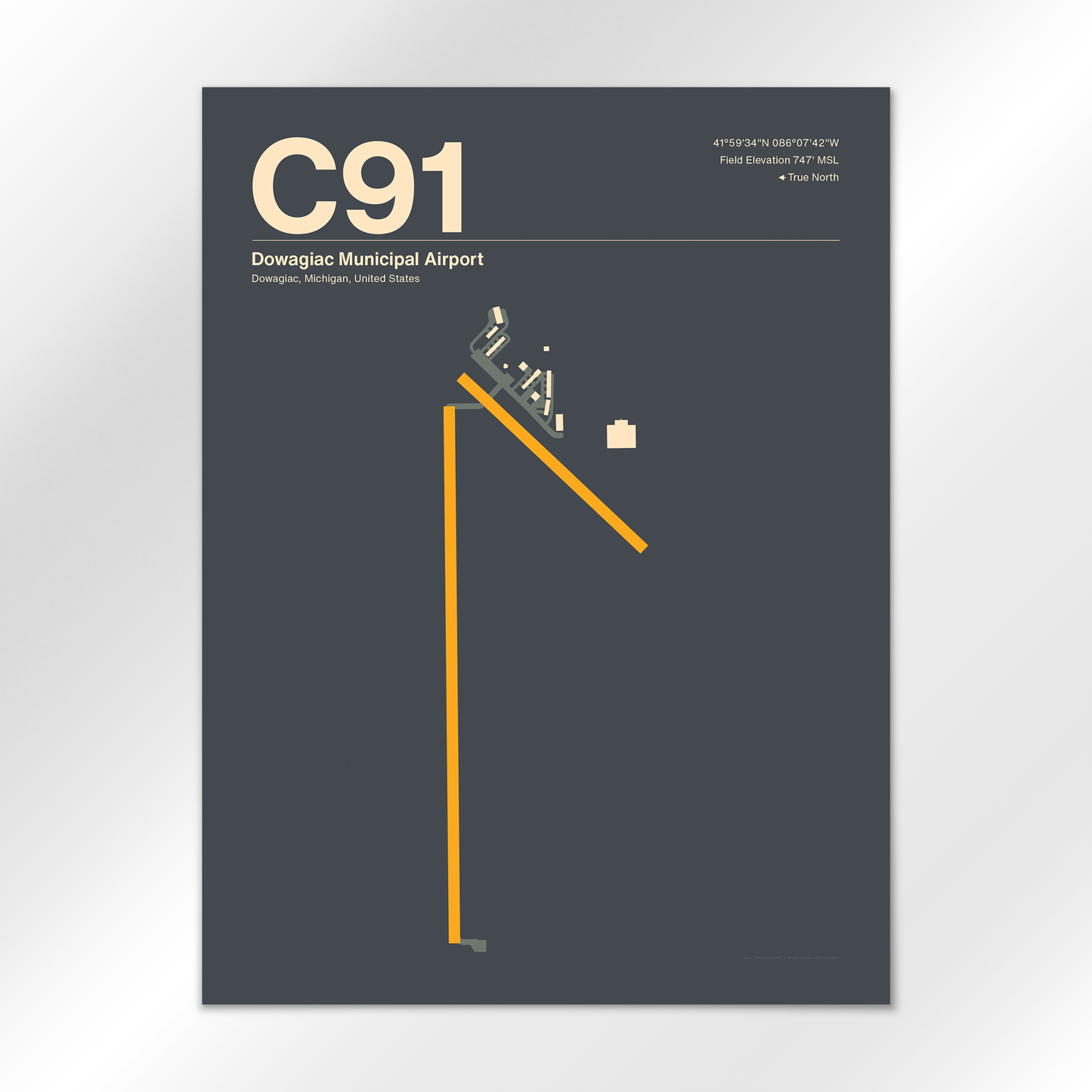 C91 Airport Diagram