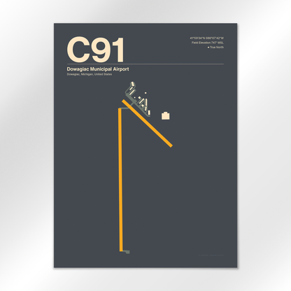 C91 Airport Diagram