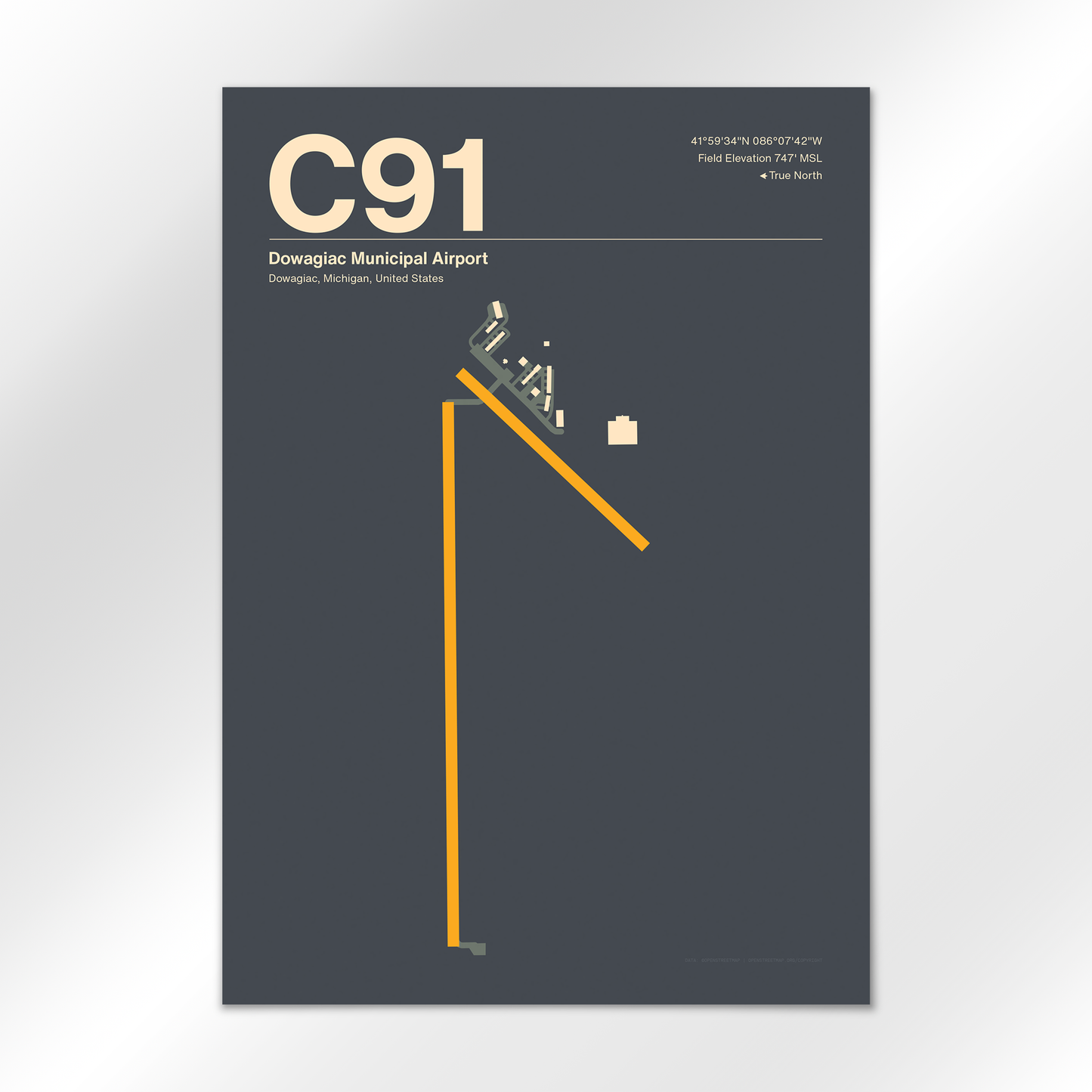 C91 Airport Diagram
