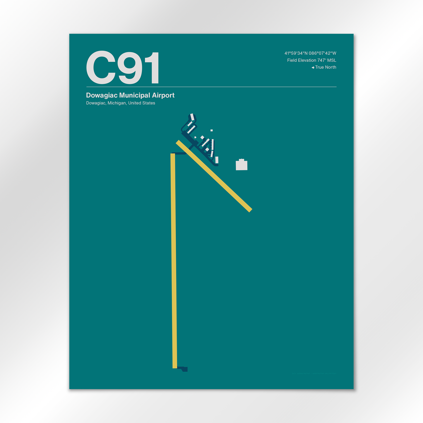 C91 Airport Diagram