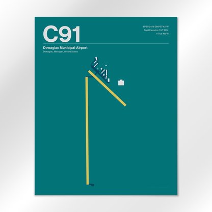 C91 Airport Diagram