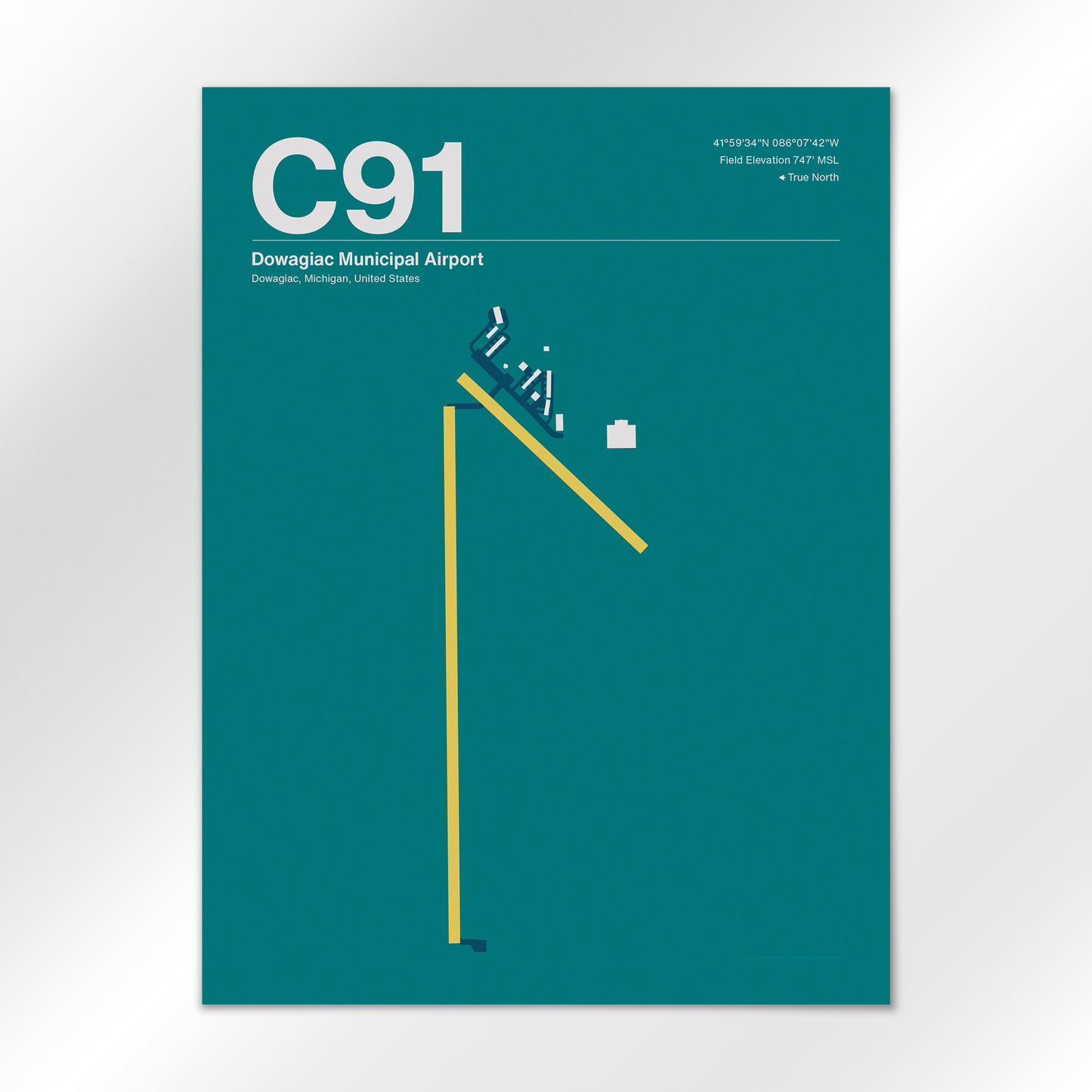 C91 Airport Diagram