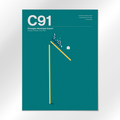 C91 Airport Diagram