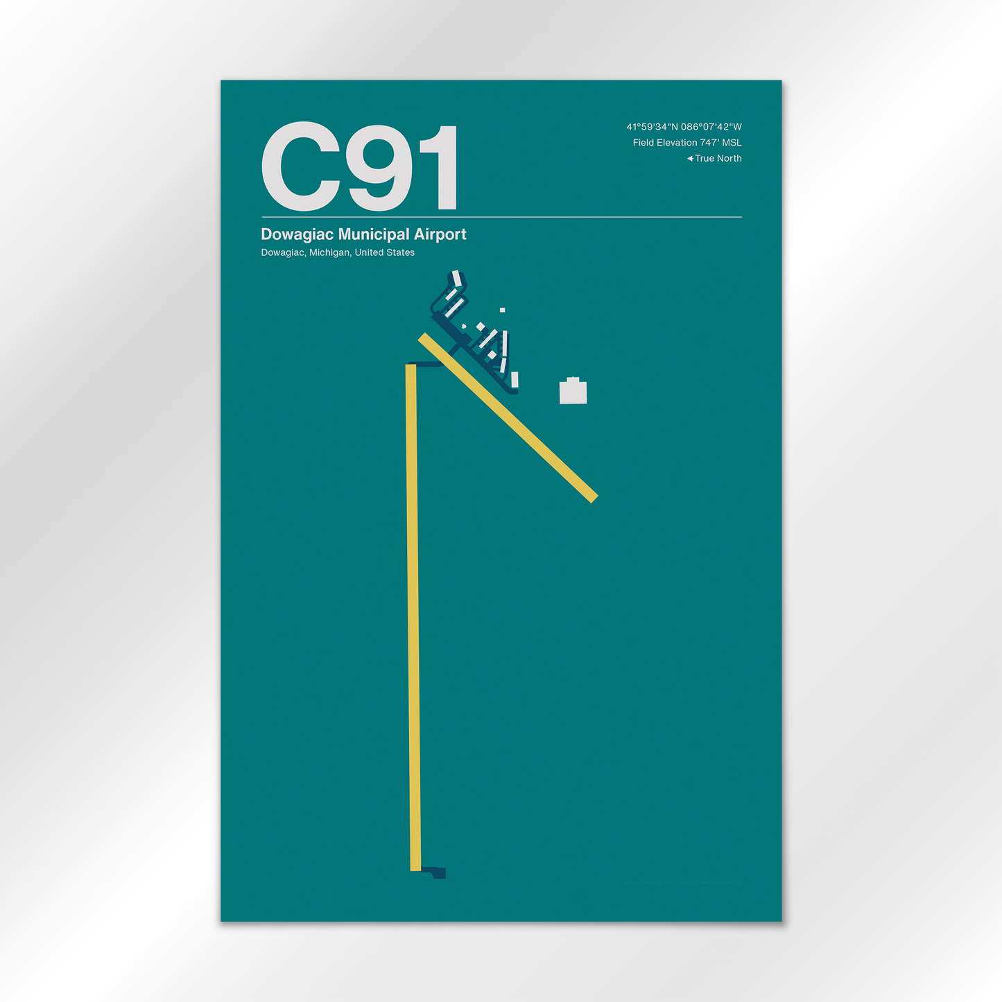 C91 Airport Diagram