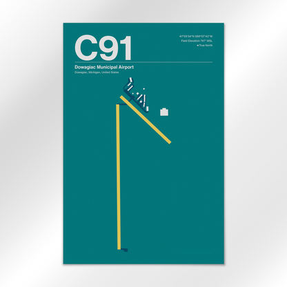 C91 Airport Diagram