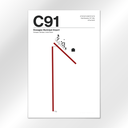 C91 Airport Diagram