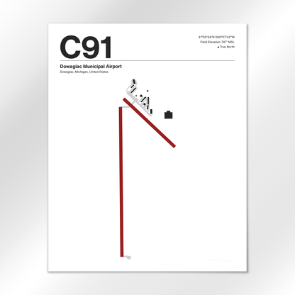 C91 Airport Diagram