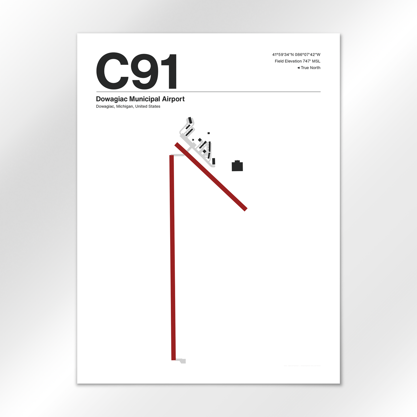 C91 Airport Diagram