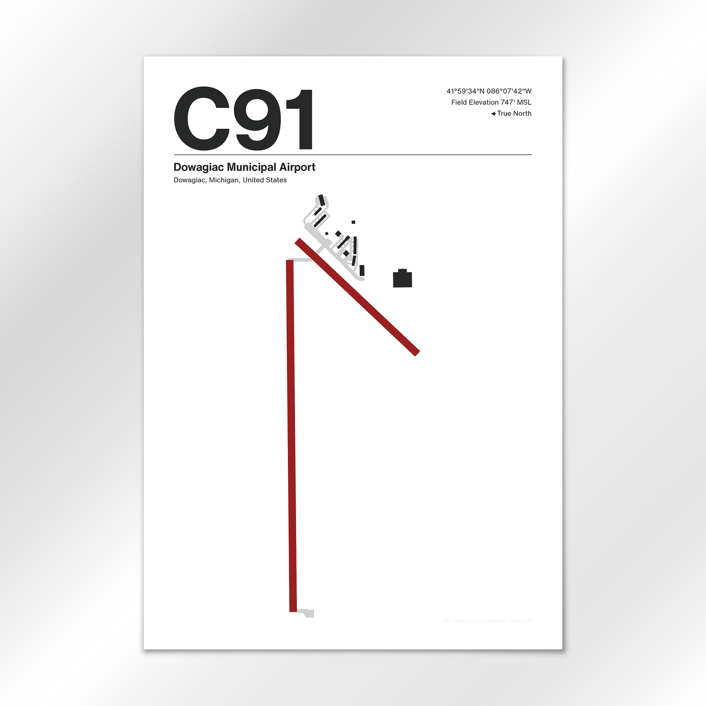 C91 Airport Diagram