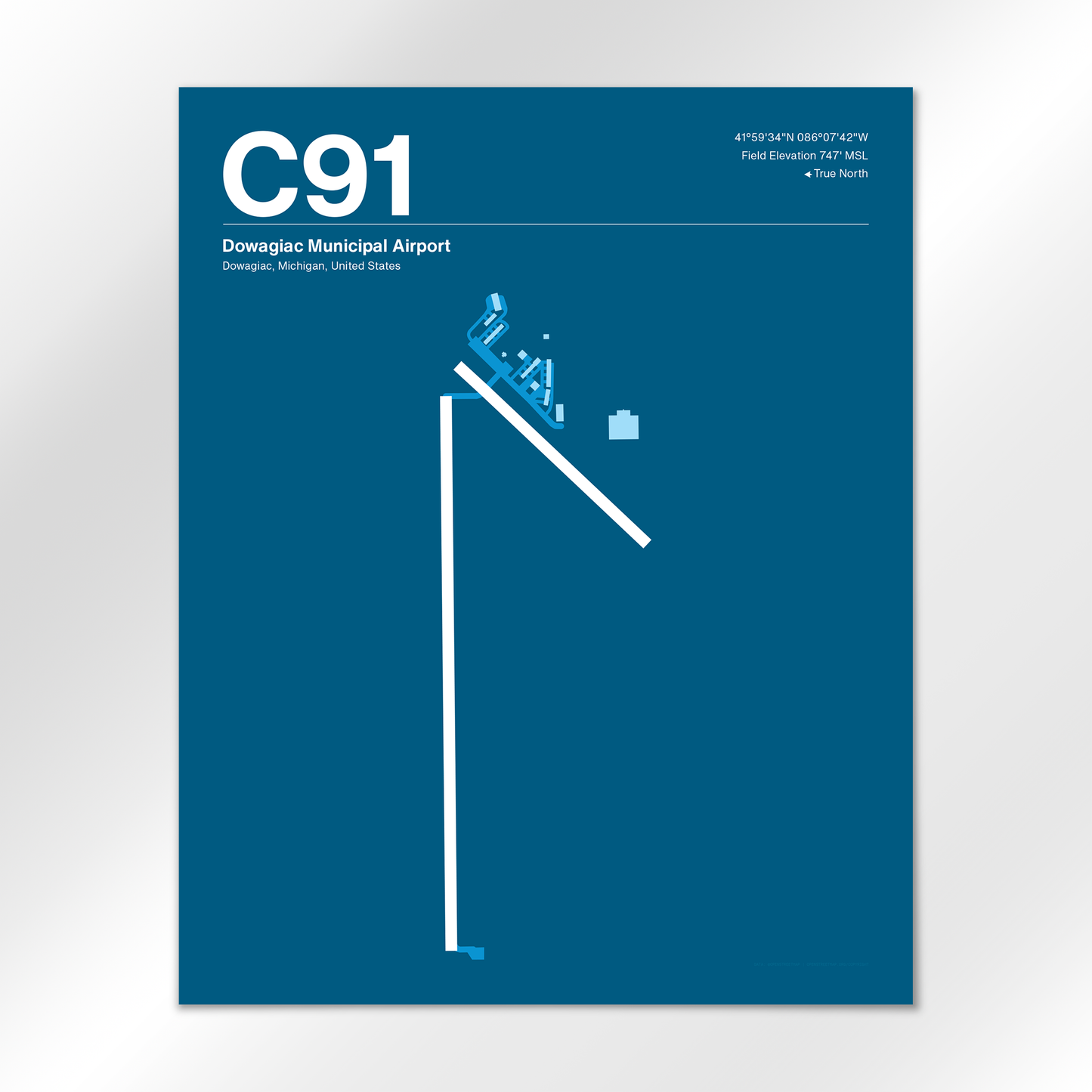 C91 Airport Diagram