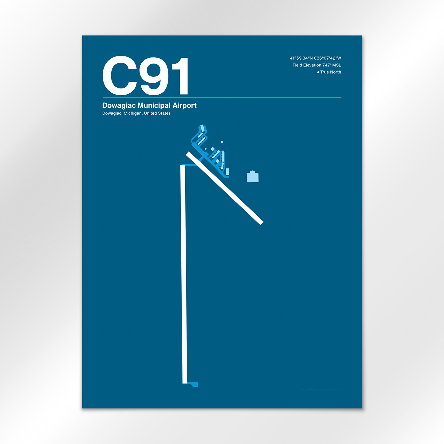 C91 Airport Diagram