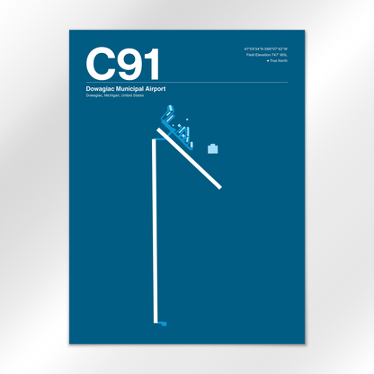 C91 Airport Diagram