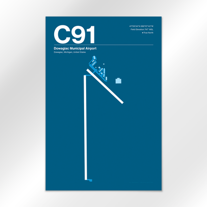 C91 Airport Diagram