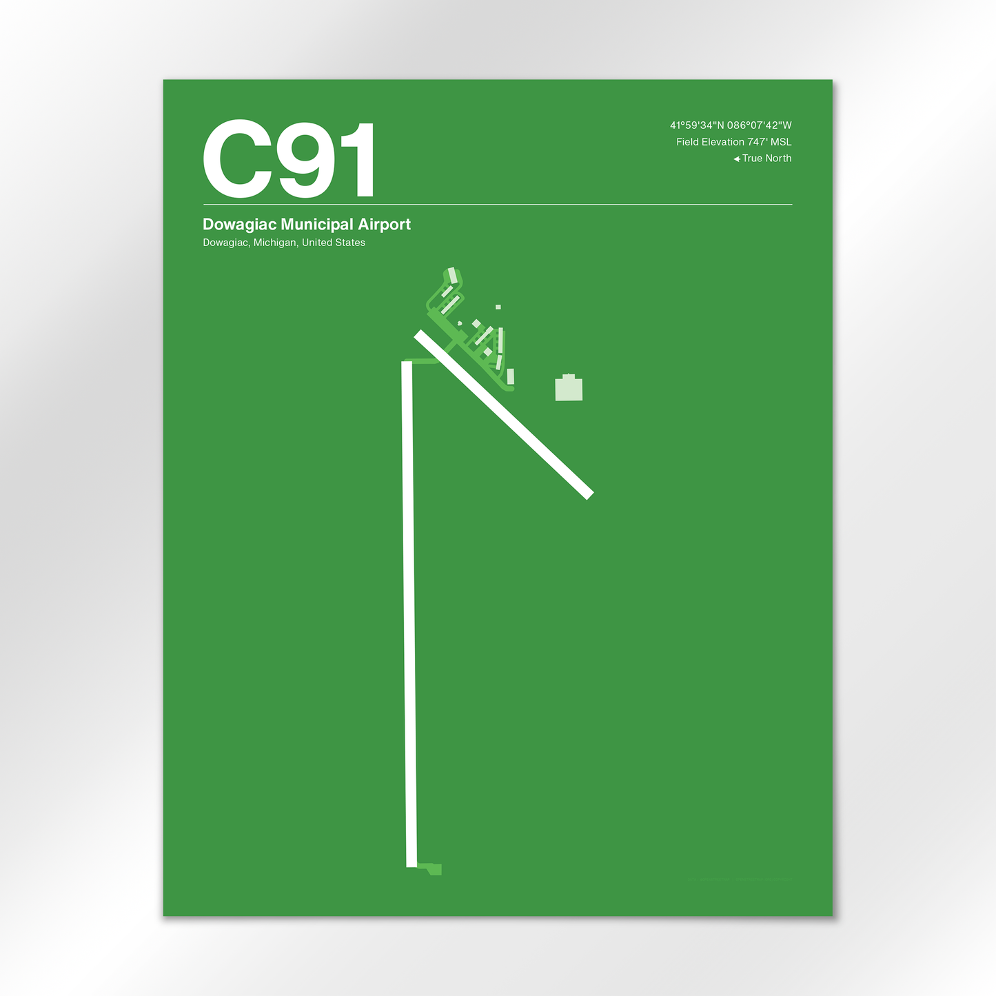 C91 Airport Diagram