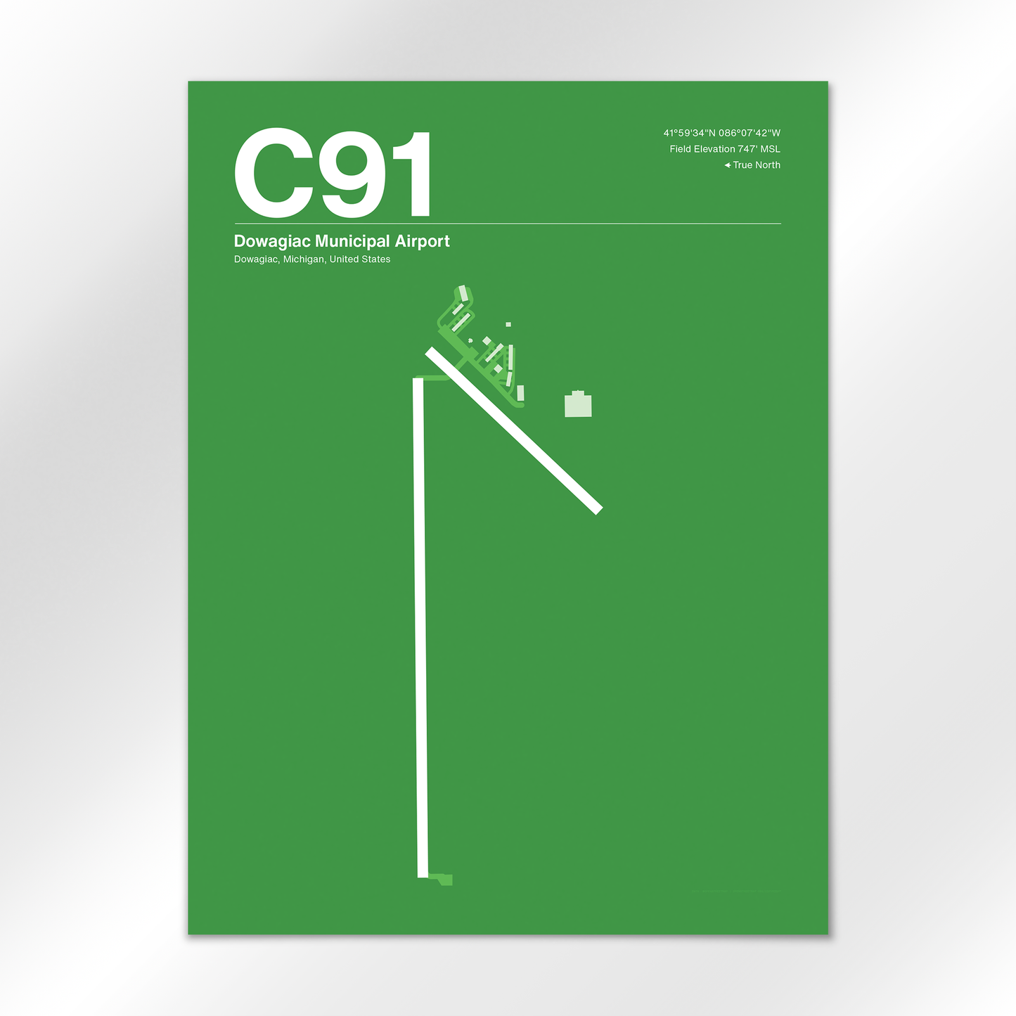 C91 Airport Diagram