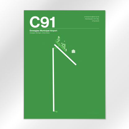 C91 Airport Diagram