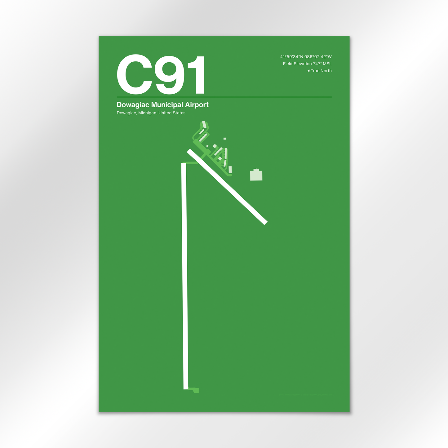 C91 Airport Diagram