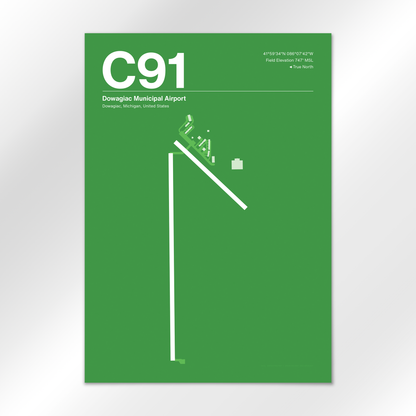 C91 Airport Diagram