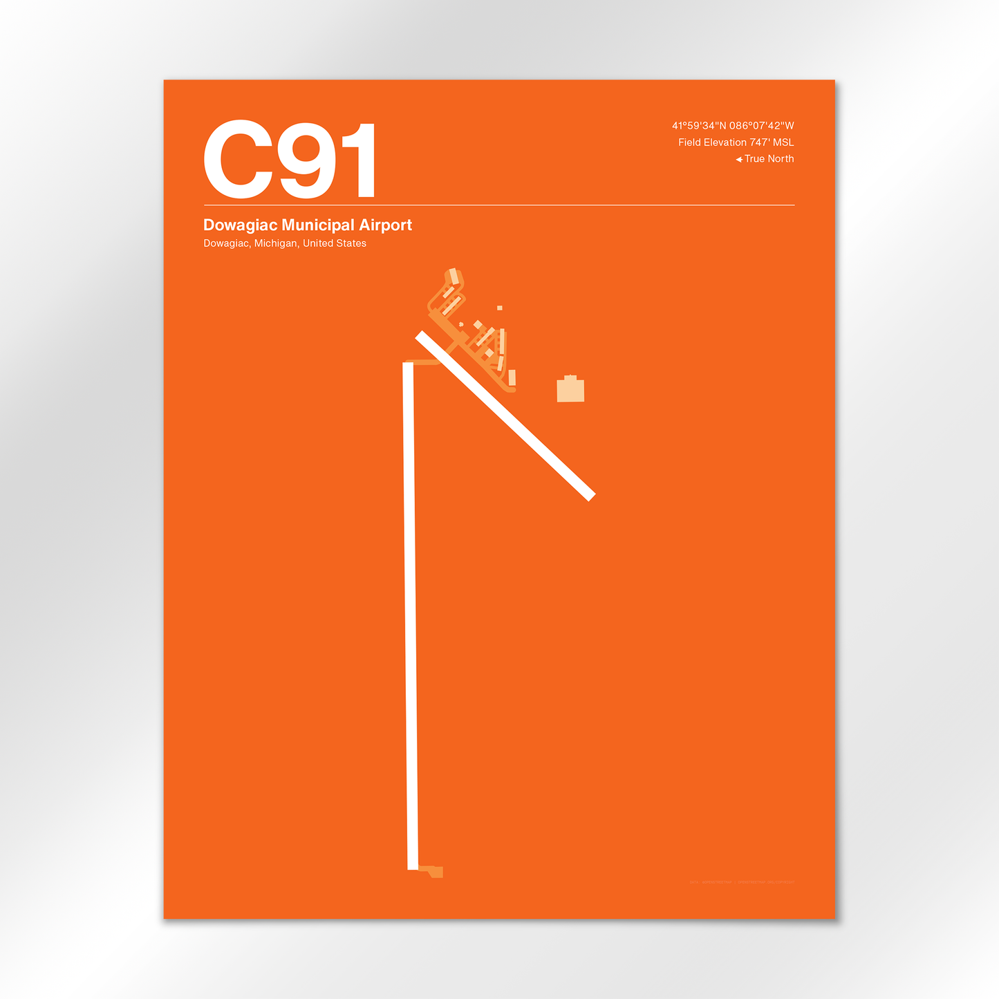 C91 Airport Diagram
