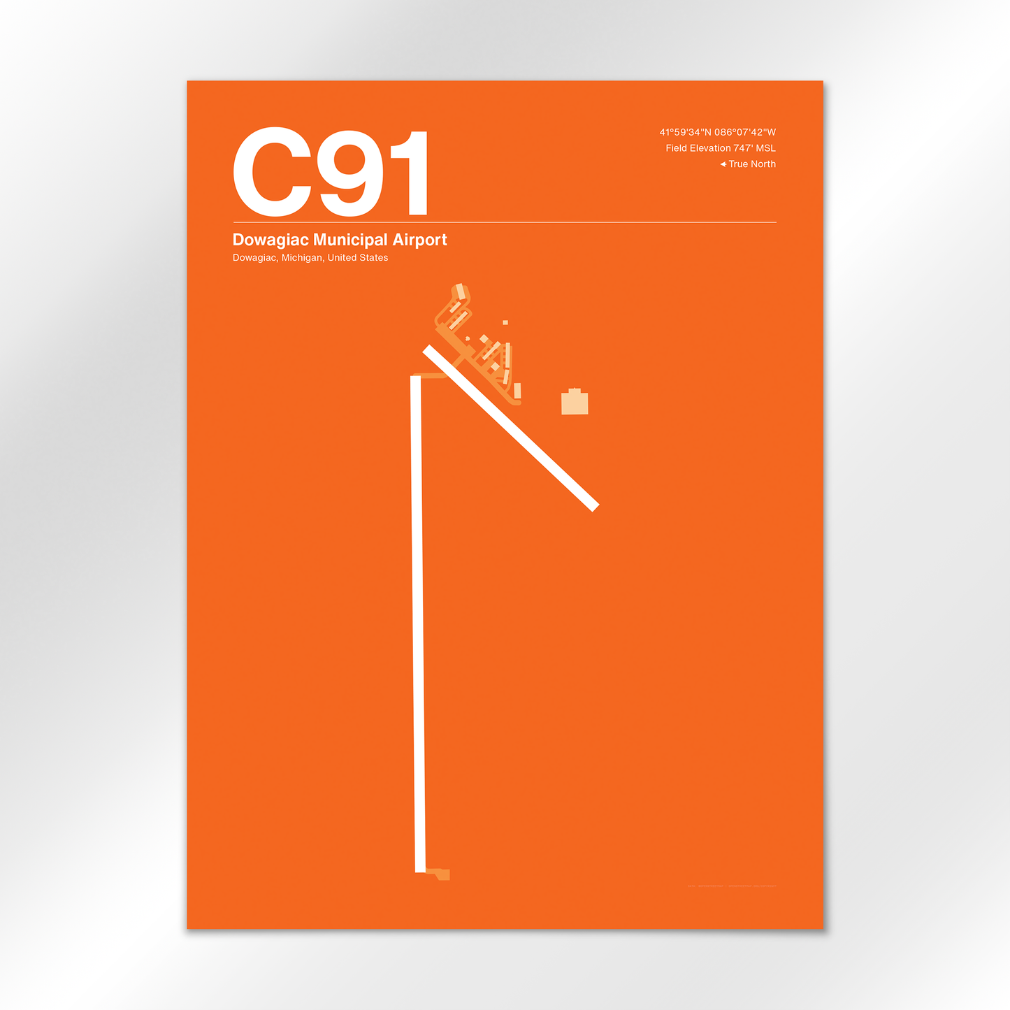 C91 Airport Diagram