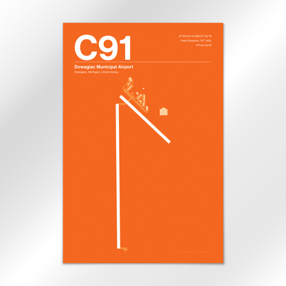 C91 Airport Diagram