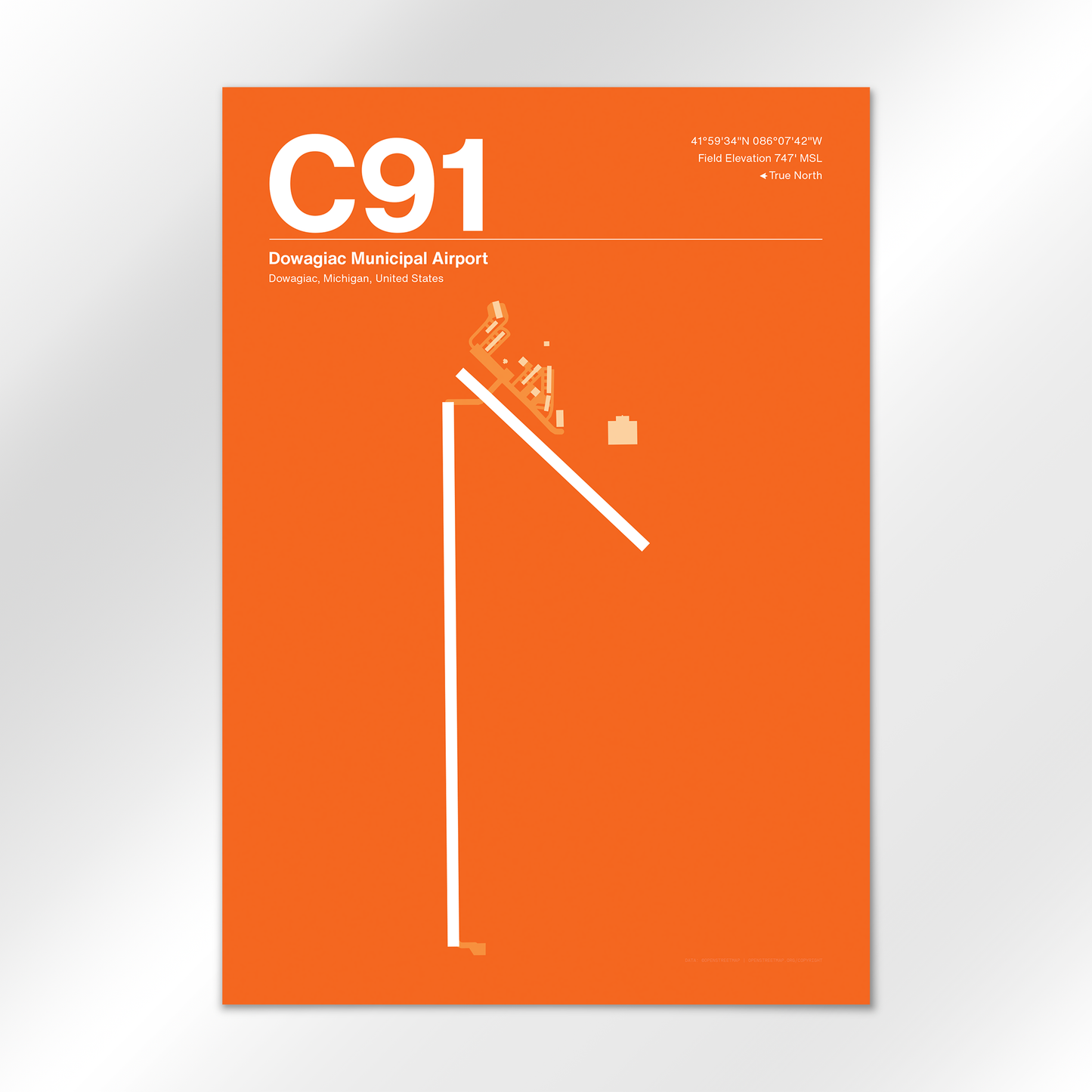 C91 Airport Diagram