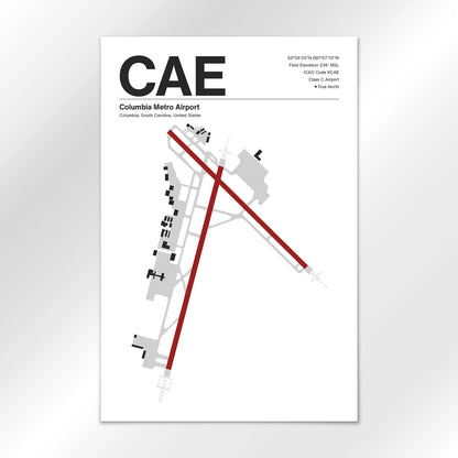 CAE Airport Diagram