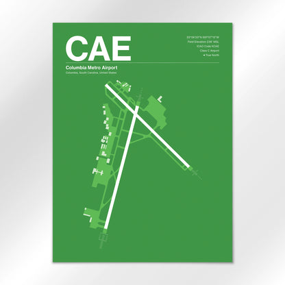 CAE Airport Diagram